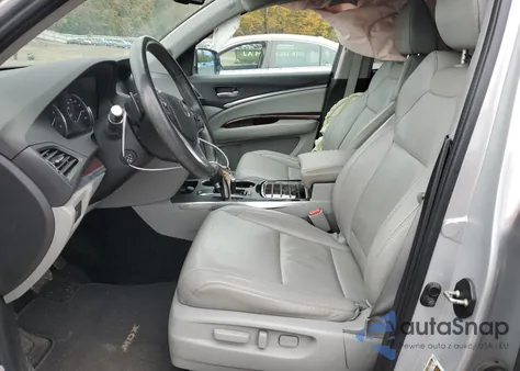 2015 Acura Mdx Technology z USA, uszkodzony, nr VIN 5FRYD4H42FB020183